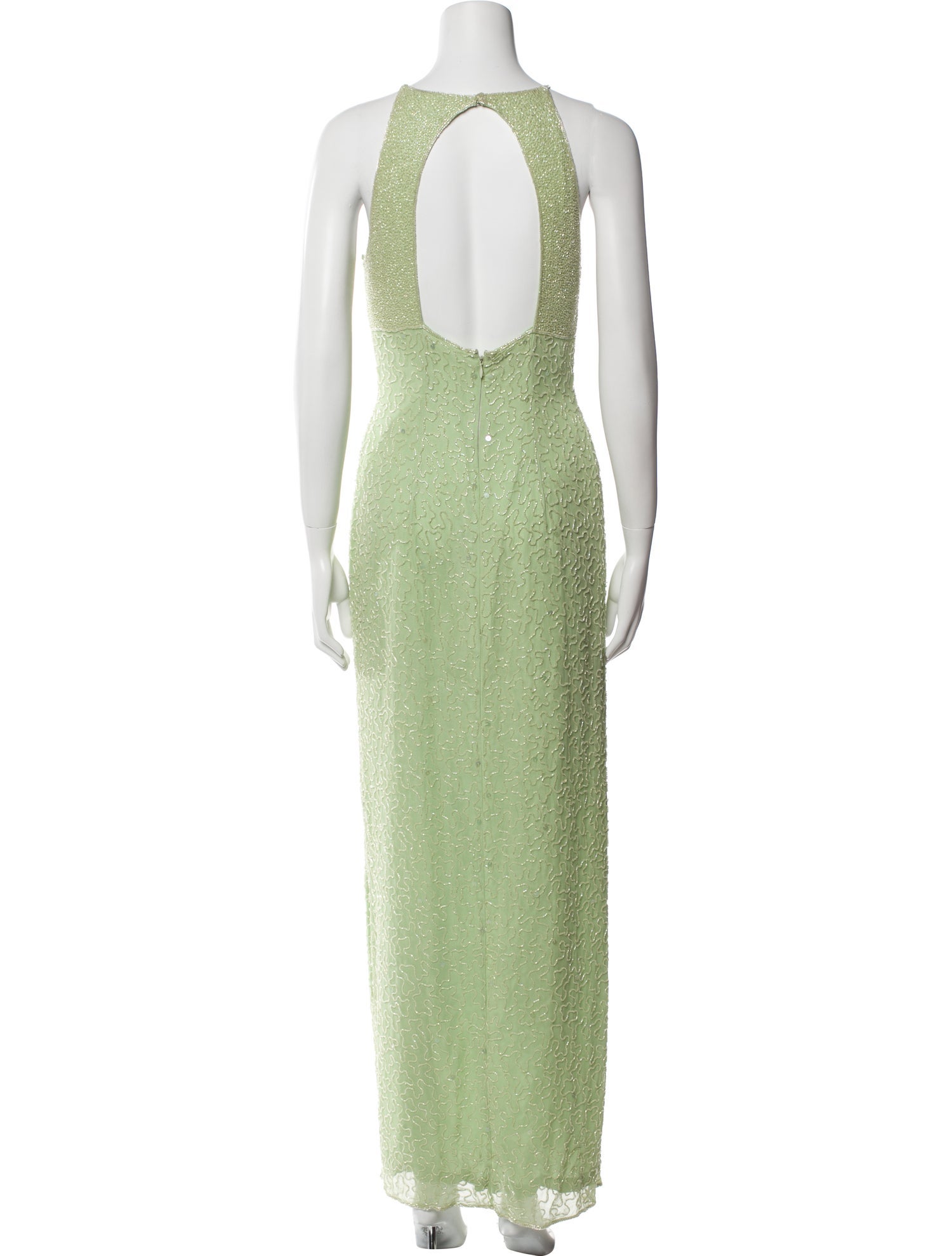 Andretta Donatello Silk Long Dress